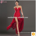 Custome Made Sexy Red Mermaid Sweetheart Formal Party Dress Sleeveless For Girls